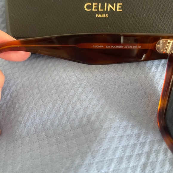Celine Cat-Eye 50mm Tortoise Sunglasses - Picture 9 of 13